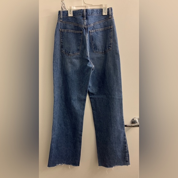 MOVING❤️ Zara High Waist Stright Wide Legs Jeans - Picture 3 of 6